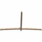 Ekena Millwork Bellingham Smooth Timber Gable Bracket, Douglas Fir, 108"W x 63"H x 3 1/2"D x 3 1/2"F, 14/12 Pitch GBW108X63X0404BEL00SDF - alternate 3